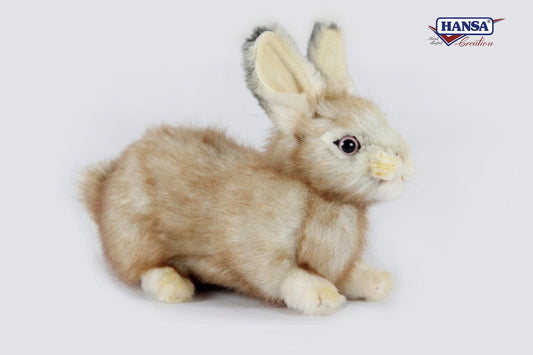 Kanin Kosedyr Beige 20cm | Hansa Creation - Bamsedyra AS