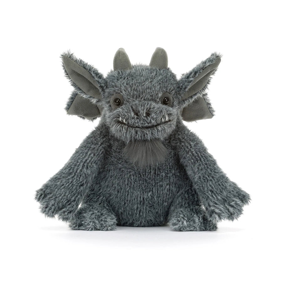 Jellycat Growlston Gargoyle – nærbilde av detaljer