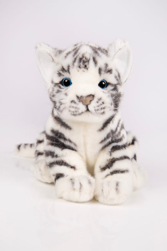 White Tiger Cub Plush Toy | Hansa Creation