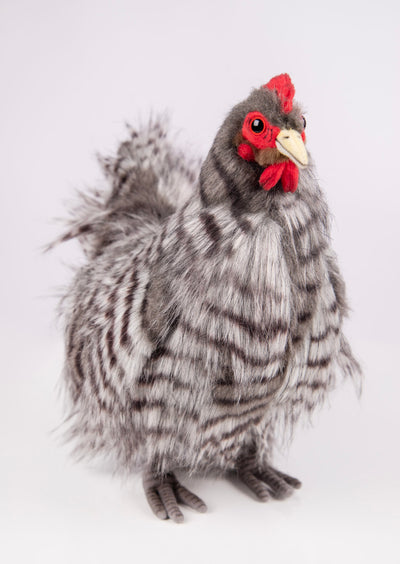 Hansa Creation | Japanese Chicken | Brun/Rød | ca. 30 cm - Bamsedyra AS