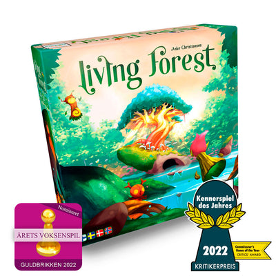Living Forest norsk brettspill - Bamsedyra AS