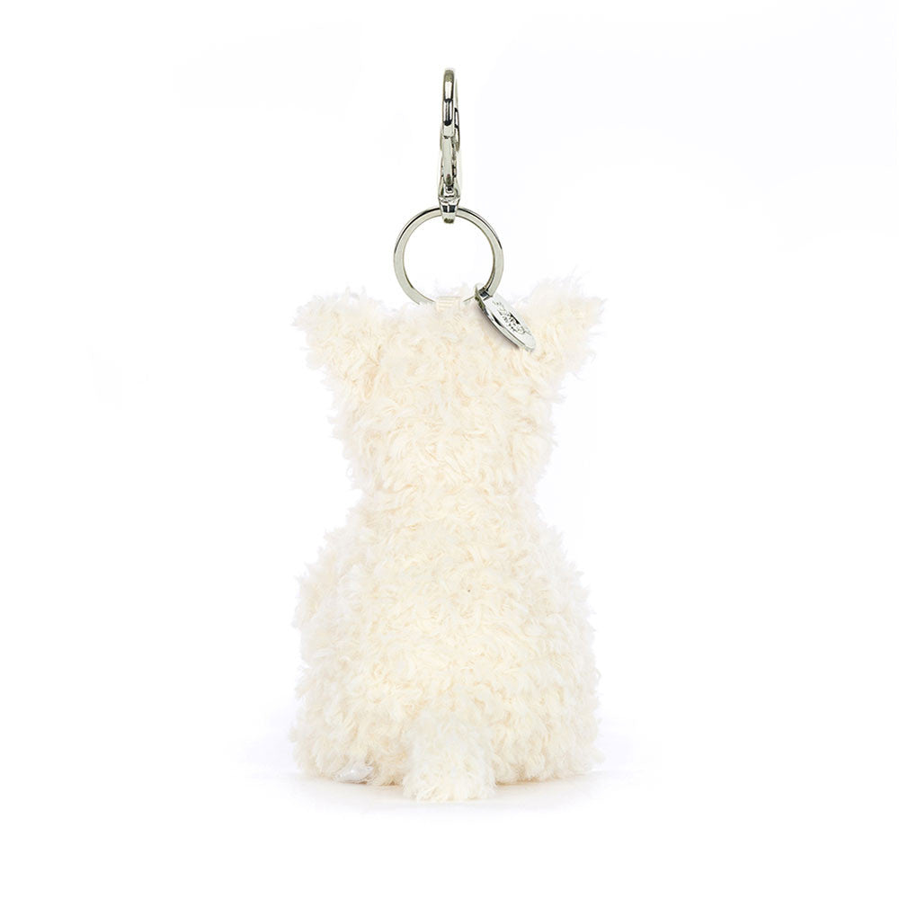 Munro Scottie Dog Bag Charm Side View | Jellycat - Bamsedyra AS