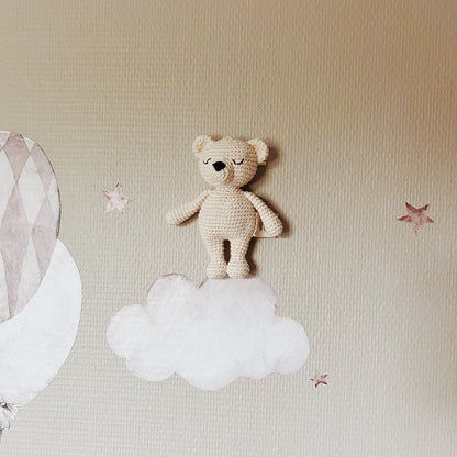Heklet mini Polar Bear Feature | Patti Oslo - Bamsedyra AS