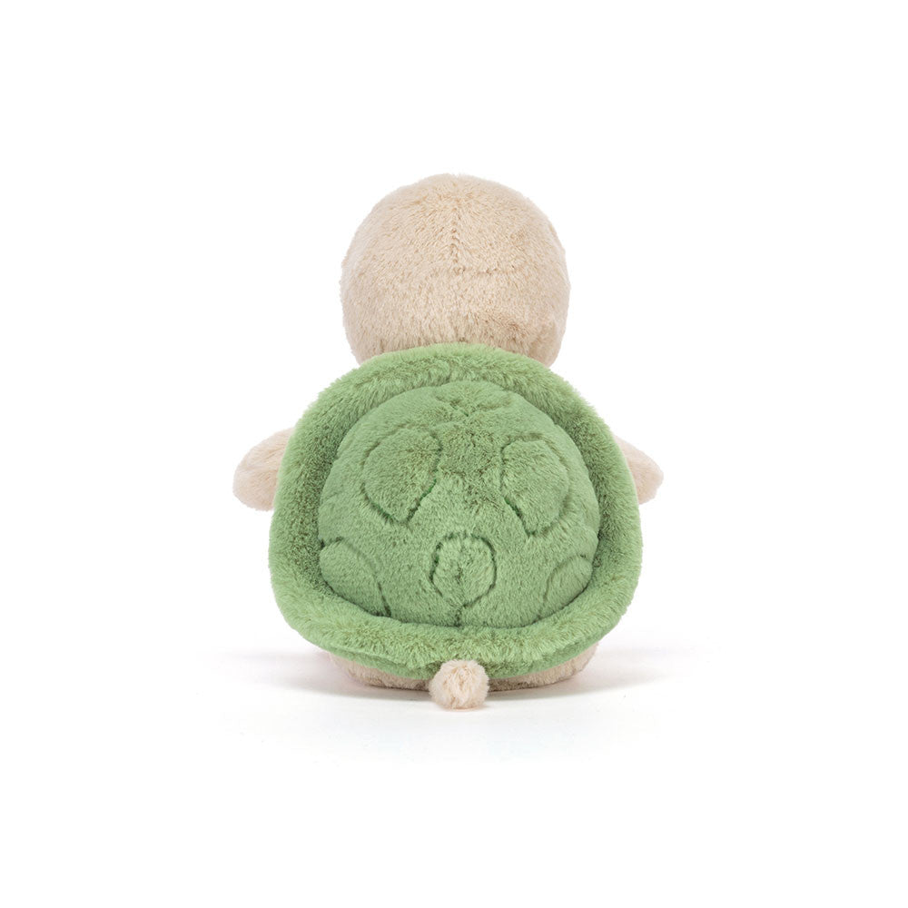 Jellycat | Thimble Turtle | Grønn | Small Back View - Bamsedyra AS