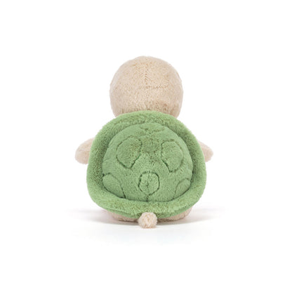 Jellycat | Thimble Turtle | Grønn | Small Back View - Bamsedyra AS