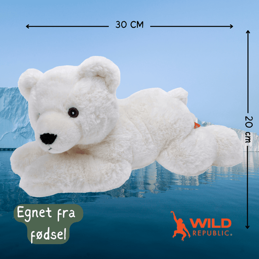 Ecokins Polar Bear Plush | Wild Republic - Bamsedyra AS