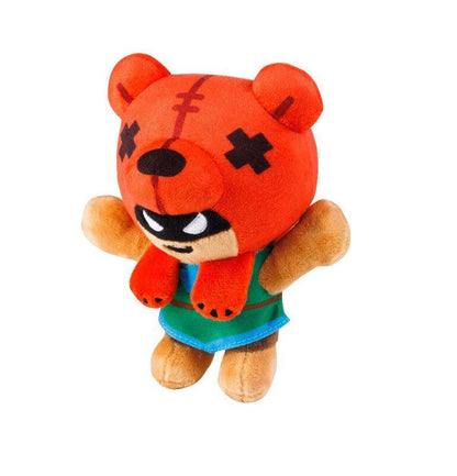 Brawl Stars 16.5cm Plush Figures - Including Bo, Crow, Shelly, Nita, Colt, and El Primo - Bamsedyra AS
