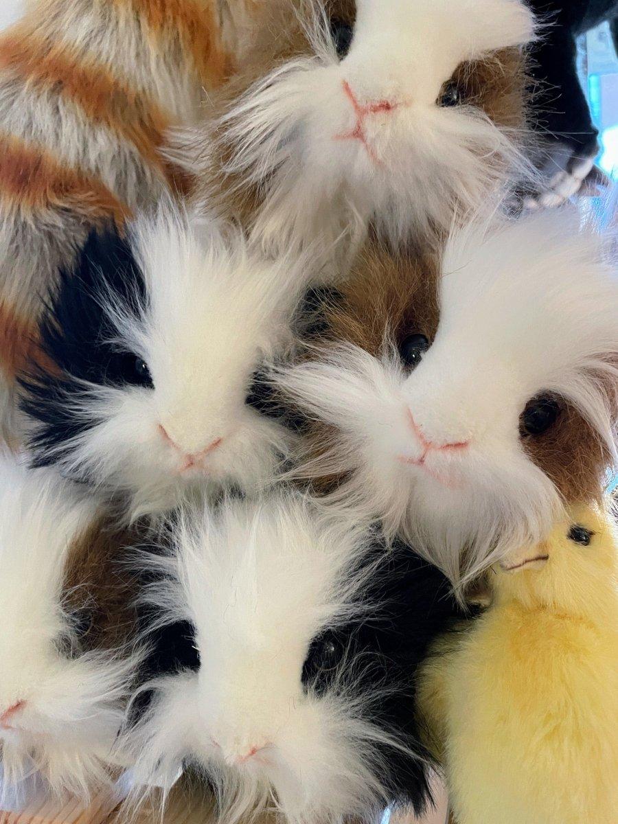 Brown and White Guinea Pig Plush | Hansa Creation - Bamsedyra AS