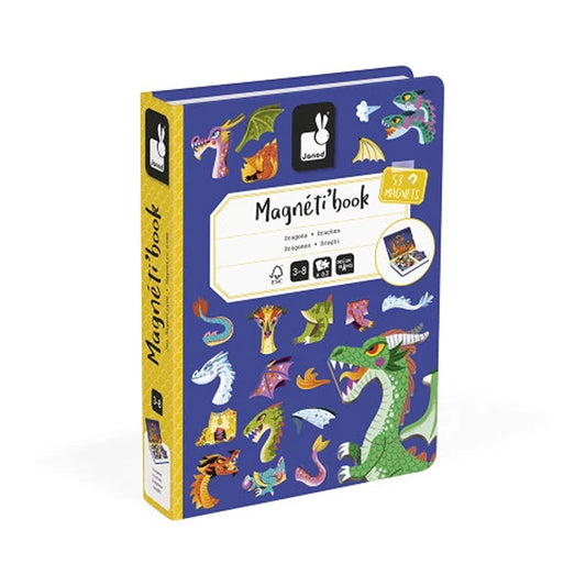 Magneti'Book Drager Enhjørninger Gård | Janod - Bamsedyra AS