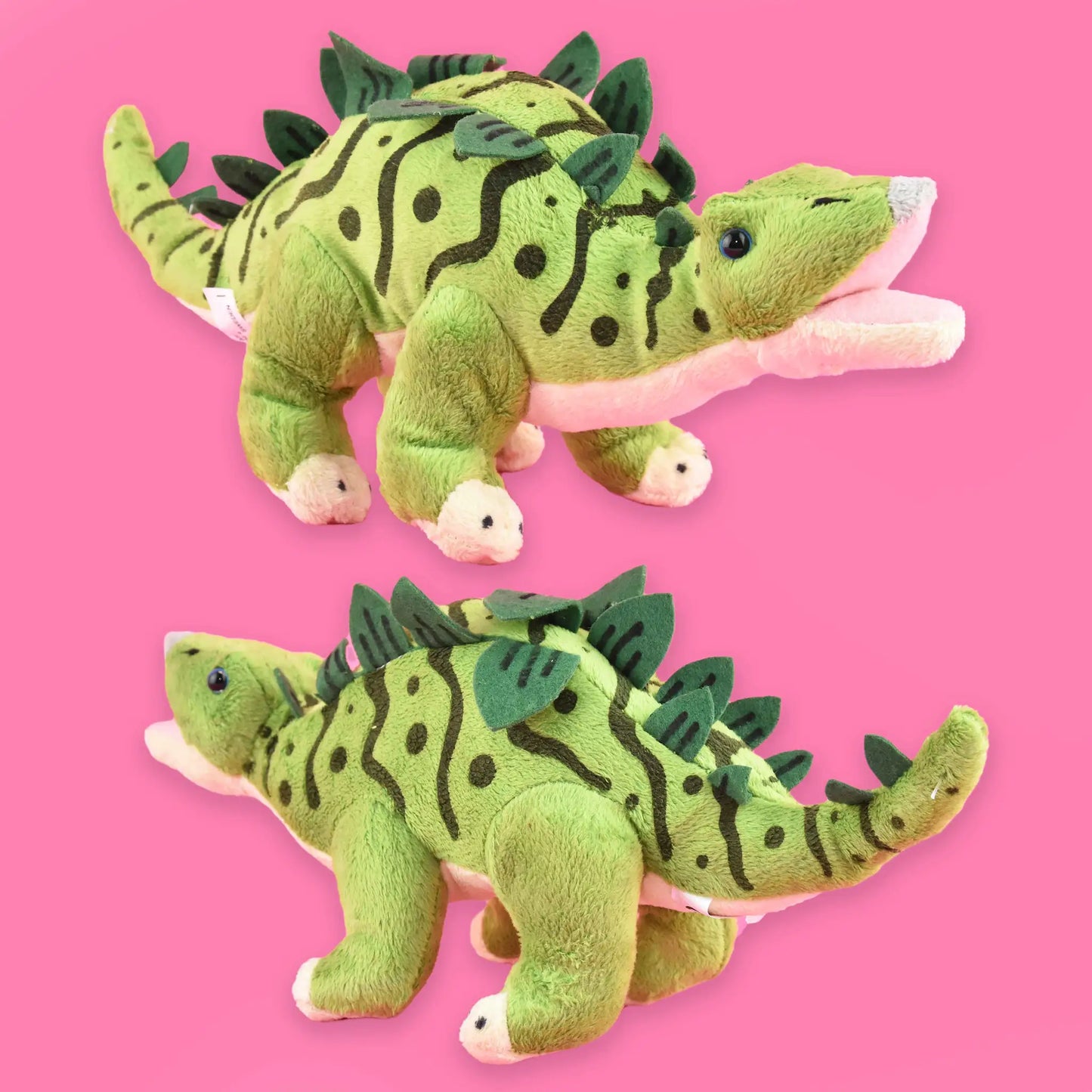 Plysj Dinosaur 30cm – velg variant Side View - Bamsedyra AS
