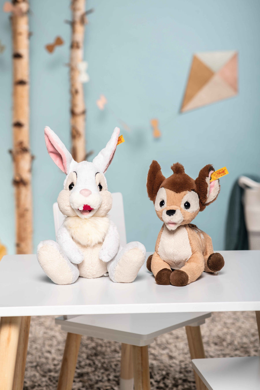 Steiff Bambi med Disney-vennene i miljøbilde