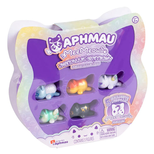 Aphmau | MeeMeow Elemental Glow Party 5-Pack | Assortert | 5 figurer - Bamsedyra AS