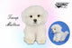 Maltese Teacup Plush | Hansa Creation - Bamsedyra AS