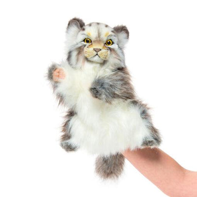 Hånddukke Pallas Cat | Hansa Creation - Bamsedyra AS