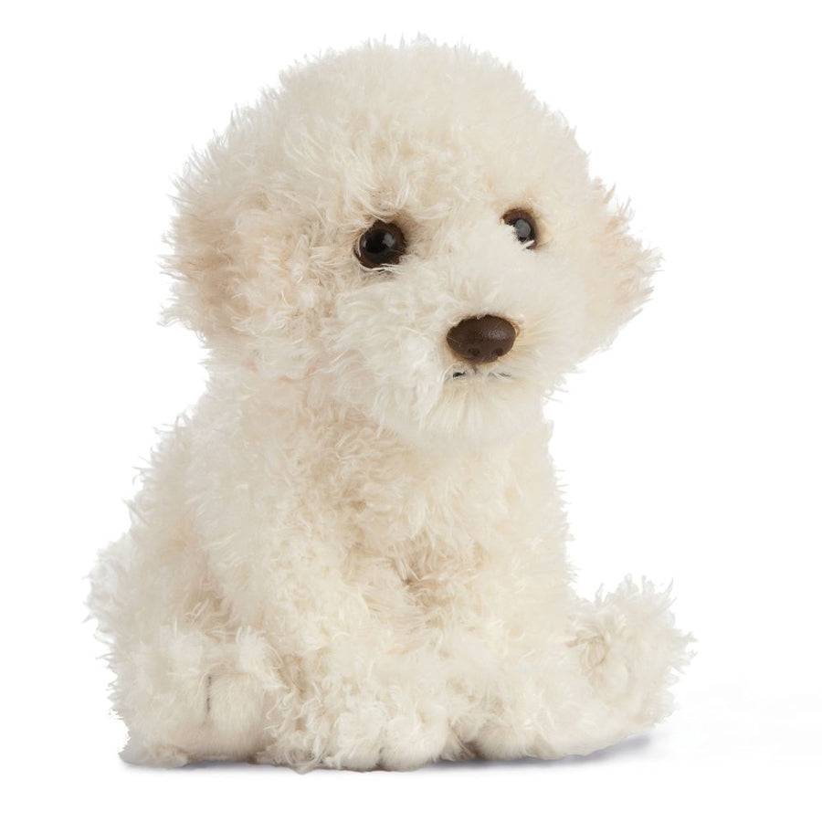 Labradoodle Valp Hundebamse 16 cm – realistisk