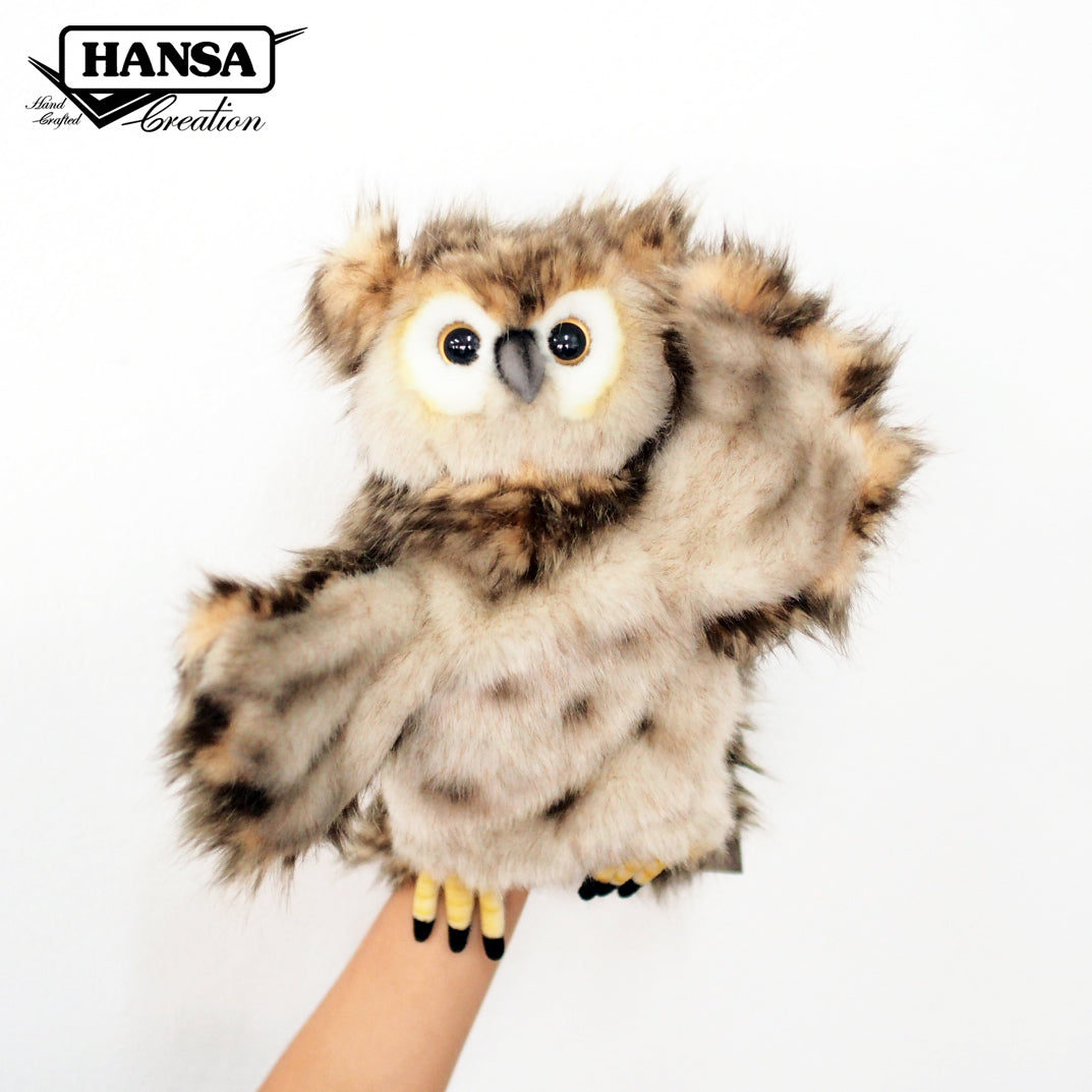 Ugle Hånddukke | Hansa Creation | 30cm