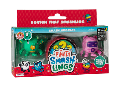 Piñata Smashlings™ 3-Pack Collectible Figures - Bamsedyra AS