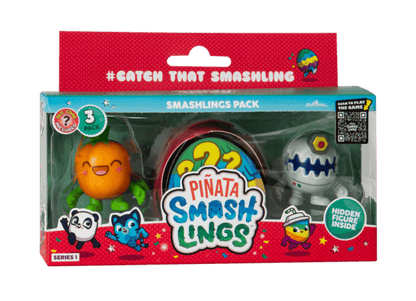 Piñata Smashlings™ 3-Pack Collectible Figures - Bamsedyra AS