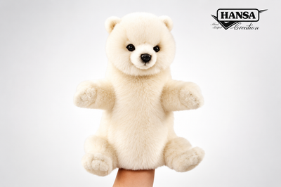Polar Bear Hand Puppet | Hansa Creation | 31cm
