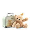 Steiff Jimmy Teddy Bear In Suitcase 25 cm